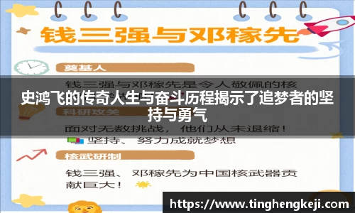 史鸿飞的传奇人生与奋斗历程揭示了追梦者的坚持与勇气